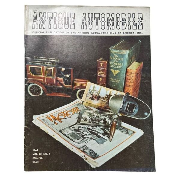 Antique Automobile 1964 Magazine January -February Volume 28 Issue 1 - Picture 1 of 4